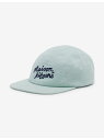 Maison Kitsune Maison Kitsune/(M)MAISON KITSUNE HANDWRITING 5P CAP メゾン キツネ 帽子 キャップ ブルー【送料無料】