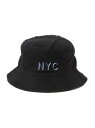 【SALE/60%OFF】yield NYC Bucket Hat イールド 帽子 ハット ホワイト ブラウン ブラック【RBA_E】