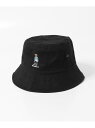 【SALE／20%OFF】URBAN RESEARCH ITEMS TEDDY BEAR Bucket Hat アーバンリサーチアイテムズ 帽子 ハット ブラック ホワイト【RBA_E】【送料無料】