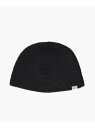 OVERRIDE OVERRIDE TC CROCHET LOW BEANIE / オーバーライド オーバーライド 帽子 ニット帽・ビーニー ブラック グレー ...