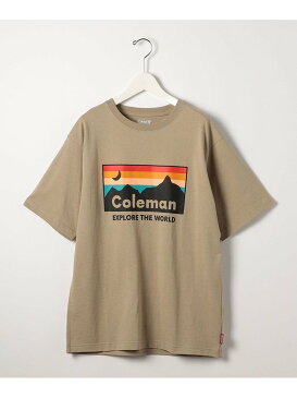 【SALE／30%OFF】a day in the life ＜A DAY IN THE LIFE＞COLEMAN プリントTシャツ2 ユナイテッドアローズ アウトレット カットソー Tシャツ ベージュ ホワイト【RBA_E】