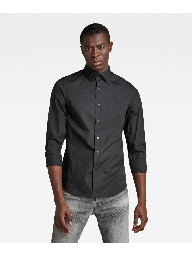 G-Star RAW yVbvzDRESSED SUPER SLIM SHIRT/|CgSXhXVc W[X^[D gbvX VcEuEX ubNyz