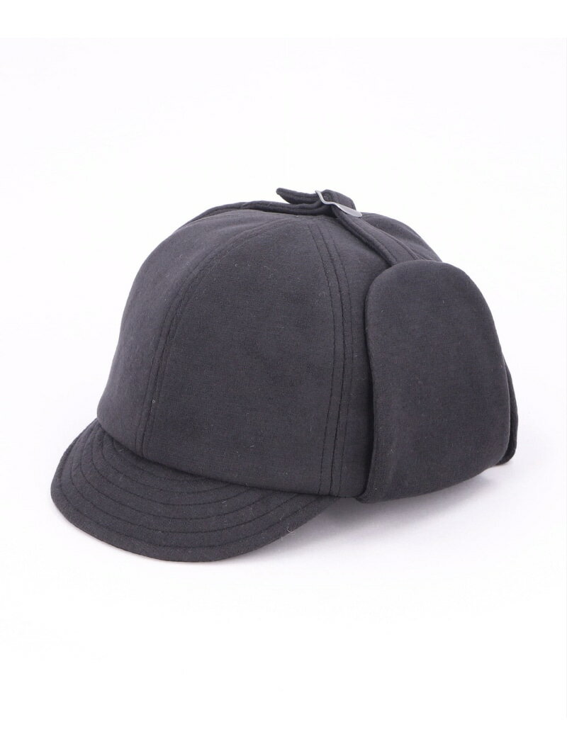 カシラ CA4LA CF EARFLAP CAP カシラ 帽子 キャップ ブラック グレー【送料無料】