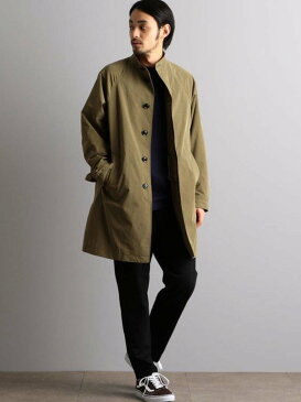 【SALE／60%OFF】UNITED ARROWS green label relaxing CM撥水スタンドカラーコート ユナイテッドアローズ アウトレット コート/ジャケット ロングコート カーキ ネイビー【RBA_E】【送料無料】