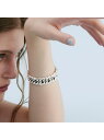 quip queint quip queint/braid bangle フォブ アクセサリー・腕時計 ブレスレット・バングル シルバー【先行予約】*【送料無料...