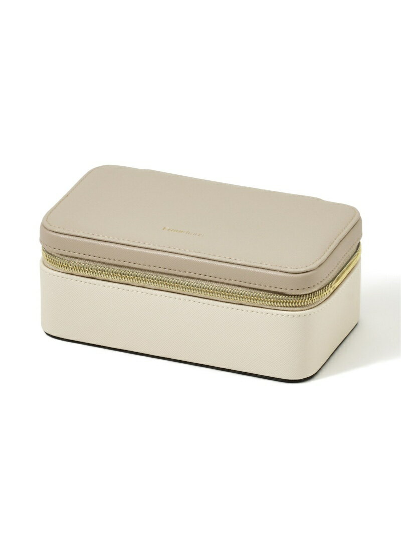 楽天市場 Francfranc バイカラー トラベル ジュエリーボックス M フランフラン 生活雑貨 収納用品 ベージュ Rakuten Fashion Men