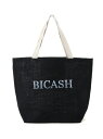 【SALE/40%OFF】BICASH BICASH/(U)ジュートトート ビカ‐シ バッグ トートバッグ ブラック ベージュ【RBA_E】