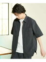 【SALE/50%OFF】COBMASTER COBMASTER/コブマスター ポリエステルリップストップ 半袖スナップシャツ ゴースローキャラバン トップス シャツ・ブラウス グリーン ブラック ブルー【RBA_E】【送料無料】