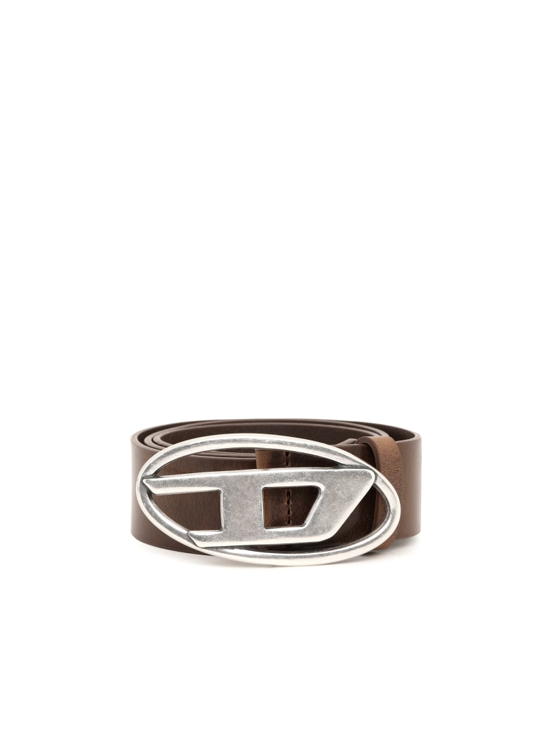 DIESEL ユニセックス ベルト B-1DR ディーゼル ファッション雑貨 ベルト ブラック レッド ブラウン【送..