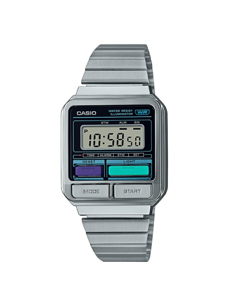 CASIO CASIO Classic/A120WE-1AJF/カシオクラシック ブリッジ アクセサリー・腕時計 腕時計 ブラック【先行予約】*【送料無料】