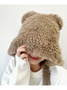 【SALE/33%OFF】WEGO MEN'S クマミミバラクラバ ウィゴー 帽子 ニット帽・ビーニー グレー ブラック ベージュ【RBA_E】