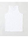 EDIFICE SUNSPEL (サンスペル) Cellular Vest エディフィス トップス ノースリーブ・タンクトップ ホワイト【送料無料】