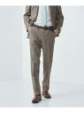 【SALE/70%OFF】UNITED ARROWS green label relaxing GLR CLOTH チドリ 2B RG ノープリーツ スーツパン...