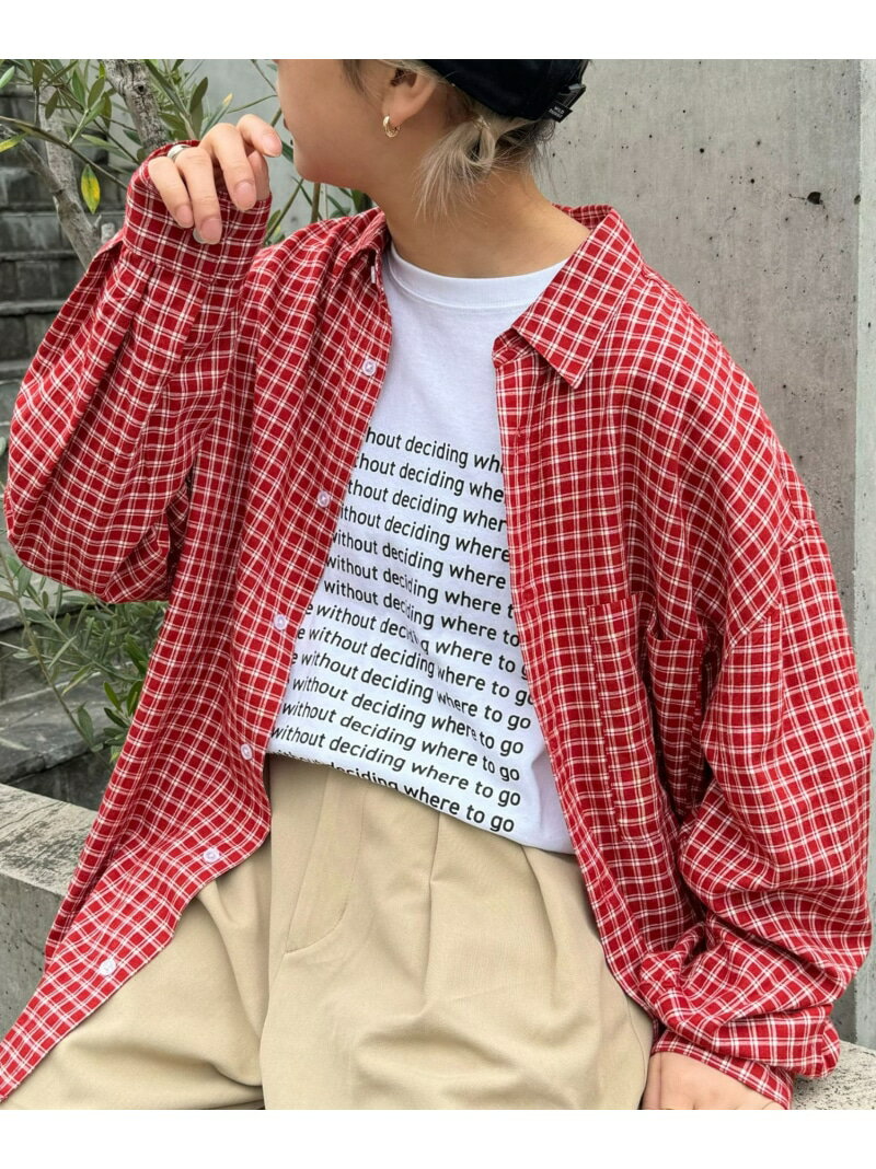 CIAOPANIC TYPY 【UNISEX】ルーズシルエットレギュラーカラーアソートシャツ/一部WEB限定 チャオパニックティピー トップス シャツ・ブ..