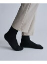 【SALE/50%OFF】YUQRI YUQRI/comfy pile double rib2 panel ソックス ユニセックス プレゼント 消臭 セットアッ...