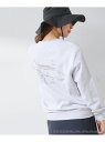 【SALE/10%OFF】JUN&ROPE' 【シナモロールコレクション】バック刺繍トレーナー ジュンアンドロペ トップス スウェット・トレーナー グレー ネイ...