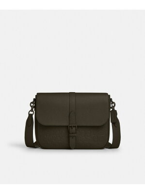 【SALE/60%OFF】COACH OUTLET 【公式】ワーナー メッセンジャー バッグ・シグネチャー レザー コーチ アウトレット バッグ ショルダーバッグ グリーン【RBA_E】【送料無料】