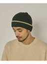 arth arth Li Loose Fit Knit Watch / アース オーバーライド 帽子 ニット帽・ビーニー ベージュ グリーン ネイビー【送料無料...