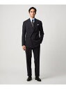 UNITED ARROWS ワイドストライプ ダブル 6ボタン スーツ MC-MODEL ヨコストレッチ ユナイテッドアローズ スーツ・フォーマル セットアップ...