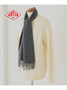 BEAMS DANTON / WOOL CASHMERE MUFFLER マフラー カシミヤ 防寒 ギフト 24AW ビームス メン ファッション雑貨 マフラー...