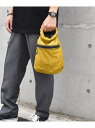 SHIPS any nahe: ネーエ ドライ バッグ S 2WAY (エコバッグ / サブバッグ) シップス バッグ リュック・バックパック イエロー オレンジ ブラック ブルー(4)