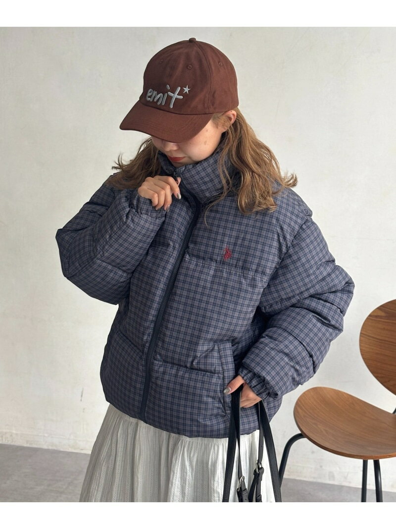 CPCM 【U.S. POLO ASSN.】中綿スタンドブルゾン シーピーシーエム ジャケット・アウター ブルゾン・ジャンパー ブラウン グレー ネイビー ブラック【先行予約】*【送料無料】