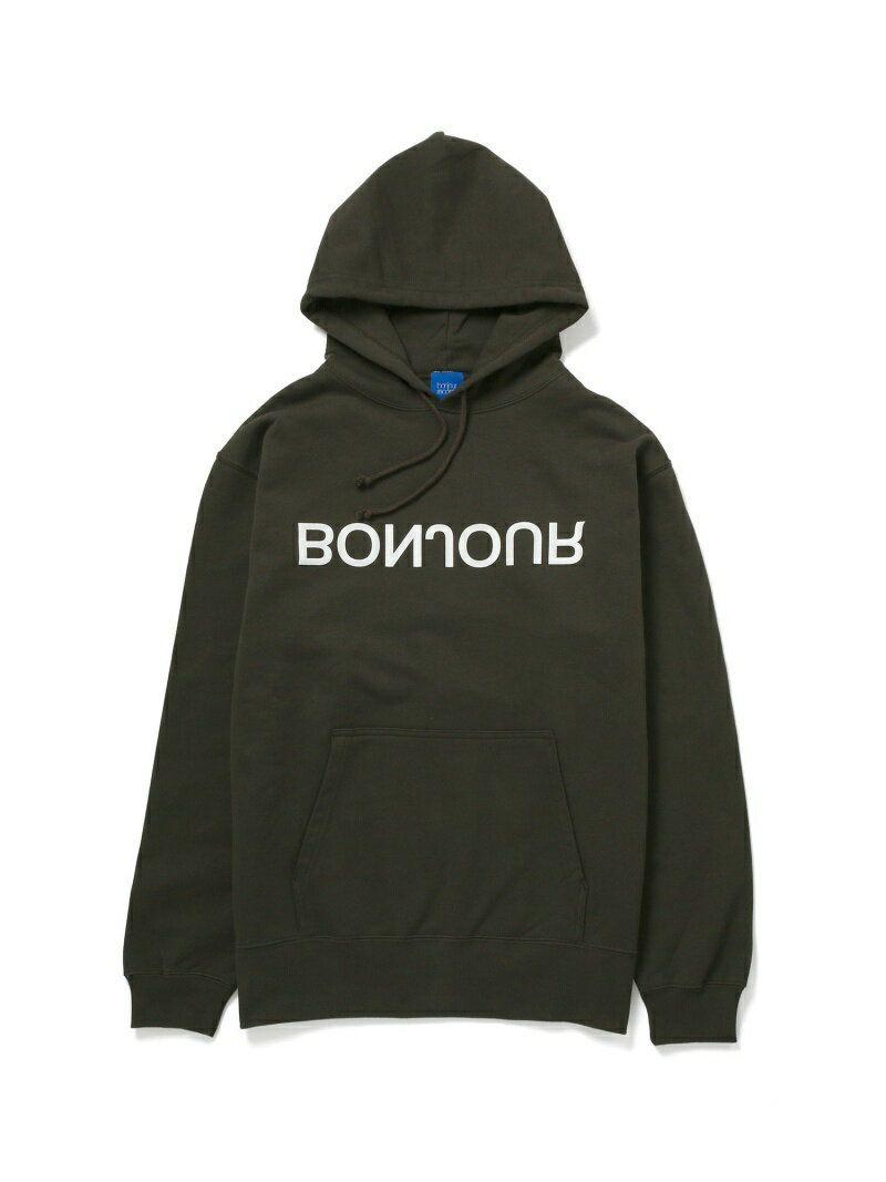 【SALE／40 OFF】bonjour records bonjour records original Trevor Jackson/トレヴァージャクソン SWEAT HOODIE ボンジュールレコード トップス スウェット トレーナー グレー カーキ【RBA_E】【送料無料】