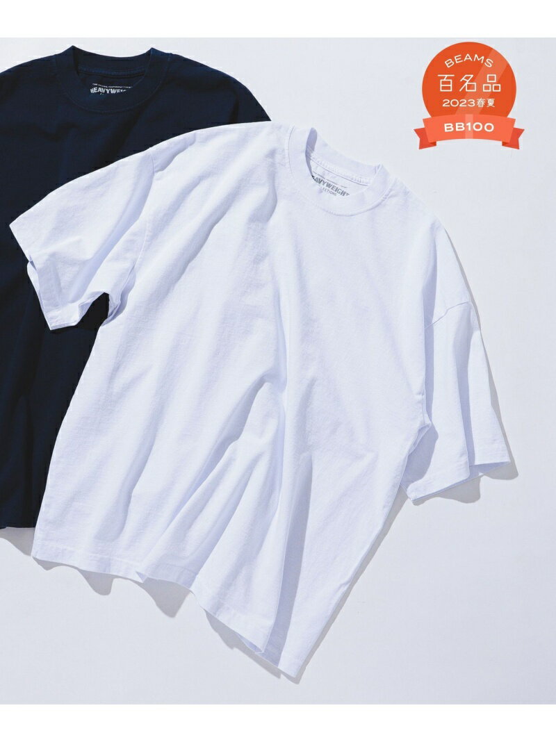 BEAMS T HEAVYWEIGHT COLLECTIONS / Standerd Tシャツ 23SS ビームスT トップス カットソー Tシャツ ホワイト グレー ブラック グリーン ネイビー【送料無料】