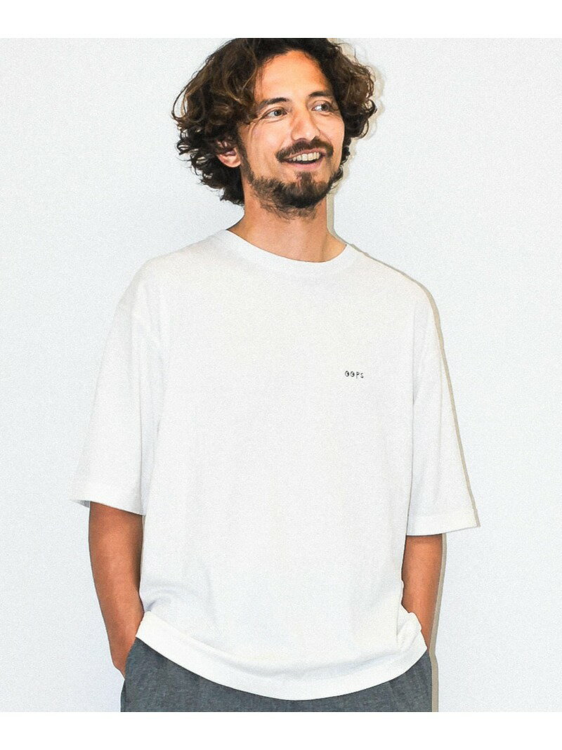 Sonny Label OOPS Ryu AmbeコラボTシャツ サニーレーベル トップス カットソー Tシャツ ホワイト ピンク グリーン【送料無料】