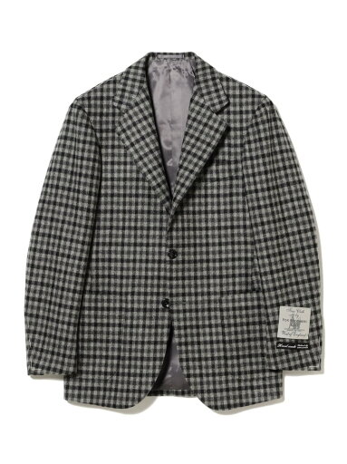 BEAMS F HANDMADE FOX BROTHERS ウール シェパードチェック ジャケット ビームス メン ジャケット・アウター テーラードジャケット・ブレザー ベージュ【送料無料】 BEAMS F HANDMADE FOX BROTHERS ウール シェパードチェック ジャケット ビームス メン ジャケット・アウター テーラードジャケット・ブレザー ベージュ【送料無料】