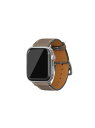 BONAVENTURA Apple Watch レザーバンド【38/40/41mm, M/Lサイズ】 (シルバー) ボナベンチュラ アクセサリー・腕時計 その他...