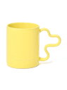【SALE/10%OFF】Francfranc ウェーブ マグカップ イエロー フランフラン 食器・調理器具・キッチン用品 グラス・マグカップ・タンブラー イエ...