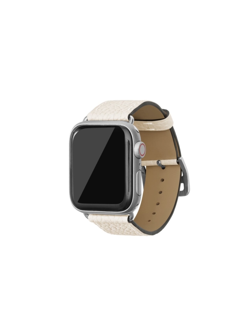 BONAVENTURA Apple Watch レザーバンド【38mm/40mm/41mm S/Mサイズ】 アダプター:シルバー ボナベンチュラ アクセサリー・腕時計 その他のアクセサリー・腕時計 ホワイト グレー ブラック レッ…