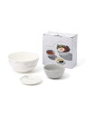 Francfranc オルディマーブル てがるごはん 食器3点セット グレー フランフラン 食器・調理器具・キッチン用品 食器・皿 グレー