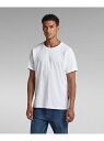 【SALE/30%OFF】G-Star RAW 【公式ショップ】MOTO T-SHIRT/リブディテールラグランスリーブTシャツ ジースターロゥ トップス カットソー・Tシャツ ホワイト【RBA_E】【送料無料】