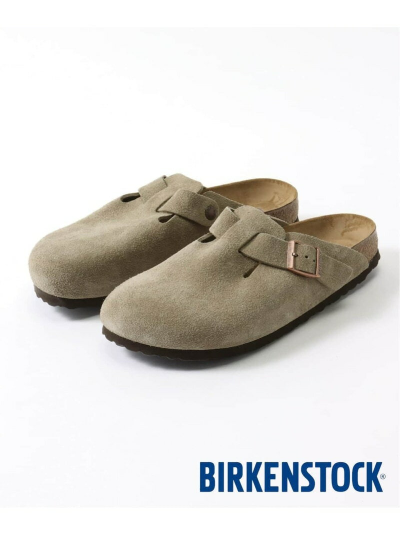 417 EDIFICE 《予約》【BIRKENSTOCK / ビルケンシュトック】BOSTON narrow 60463 フォーワンセブン エディフィス シューズ・靴 サンダル ベージュ【先行予約】*【送料無料】