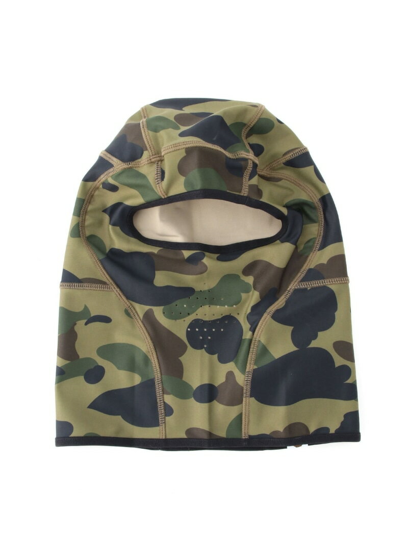 A BATHING APE BAPE X TORAICHI 1ST CAMO BALACLAVA ア ベイシング エイプ 帽子 その他の帽子 グリーン【送料無料】