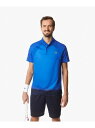 【SALE/30%OFF】LACOSTE 『メドベージェフ』ウルトラドライ コートデザインポロシャツ ラコステ トップス ポロシャツ ブルー【RBA_E】【送料...