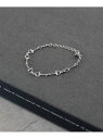 SENTI BIT*CHAIN BRACELET ビットモチーフチェーンブレスレット SV925 コンポジット アクセサリー・腕時計 ブレスレット・バングル シ...