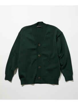 UNITED ARROWS green label relaxing 【WEB限定】<GLR or(ジーエルアール オア)> スムース カーディガン -ユニセックス- ユナイテッドアローズ グリーンレーベルリラクシング ニット カーディガン イエロー グレー グリーン【送料無料】