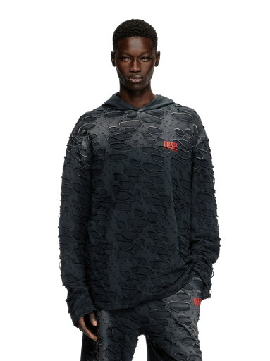 【SALE/40%OFF】DIESEL メンズ フーディーTシャツ T-CRANE-LS-HOOD ディーゼル トップス カットソー・Tシャツ ブラック カーキグリーン【RBA_E】【送料無料】 【SALE/40%OFF】DIESEL メンズ フーディーTシャツ T-CRANE-LS-HOOD ディーゼル トップス カットソー・Tシャツ ブラック カーキグリーン【RBA_E】【送料無料】