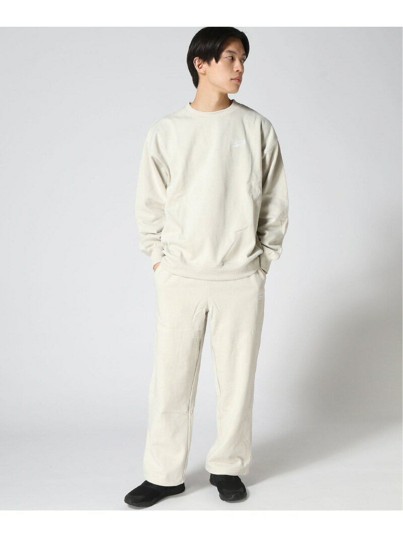 Reebok Reebok/(U)スウェット セットアップ アウトフィット トップス スウェット・トレーナー ブラック ベージュ ブラウン【送料無料】