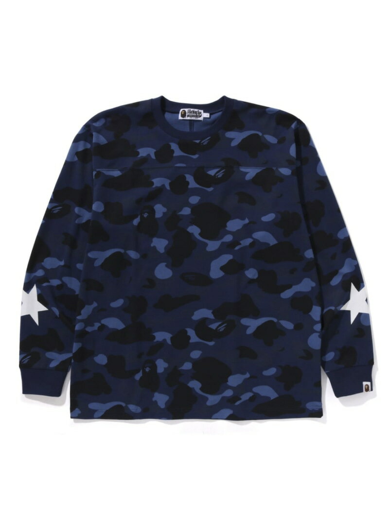 A BATHING APE COLOR CAMO RELAXED FIT L/S TEE A xCVO GCv gbvX Jbg\[ETVc lCr[ p[v zCg bh CG[yz