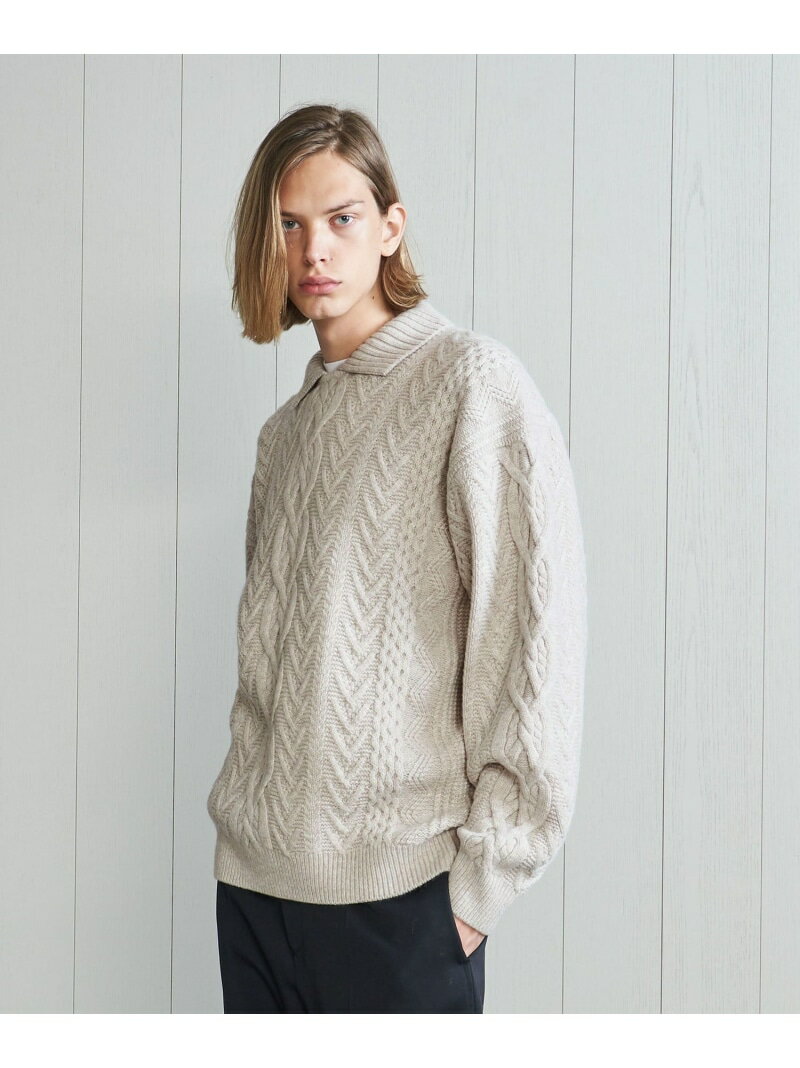 ySALE^40%OFFzBEAUTY&YOUTH UNITED ARROWS HWOOL CASHMERE FISHERMAN'S KNIT/jbg iCebhA[Y AEgbg gbvX jbg zCg u[yRBA_Ezyz