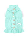 【SALE/50%OFF】KALINA KALINA/(U)「ワンちゃん用」ニットチュールワンピース ピーアールワン ペット用品 ペットウェア・ペット服 グリー...