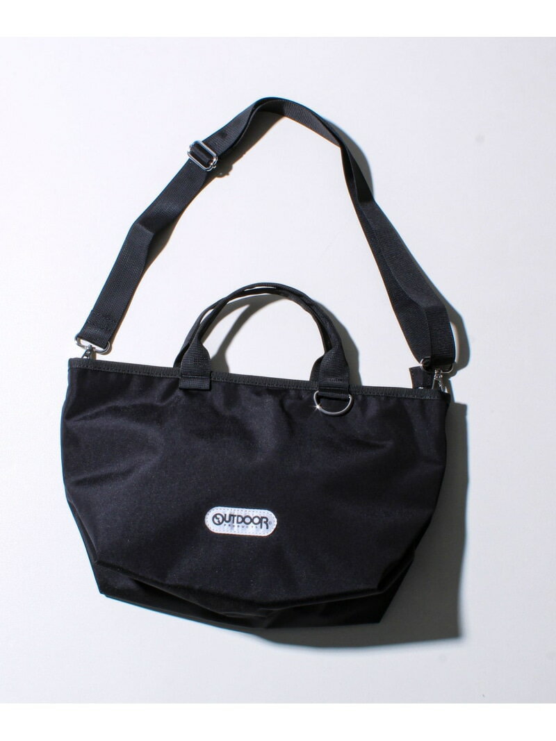 GLOSTER 【OUTDOOR PRODUCTS】2way Boat Shaped Bag フレディ アンド グロスター バッグ ショルダーバッグ ブラック【送料無料】(4)