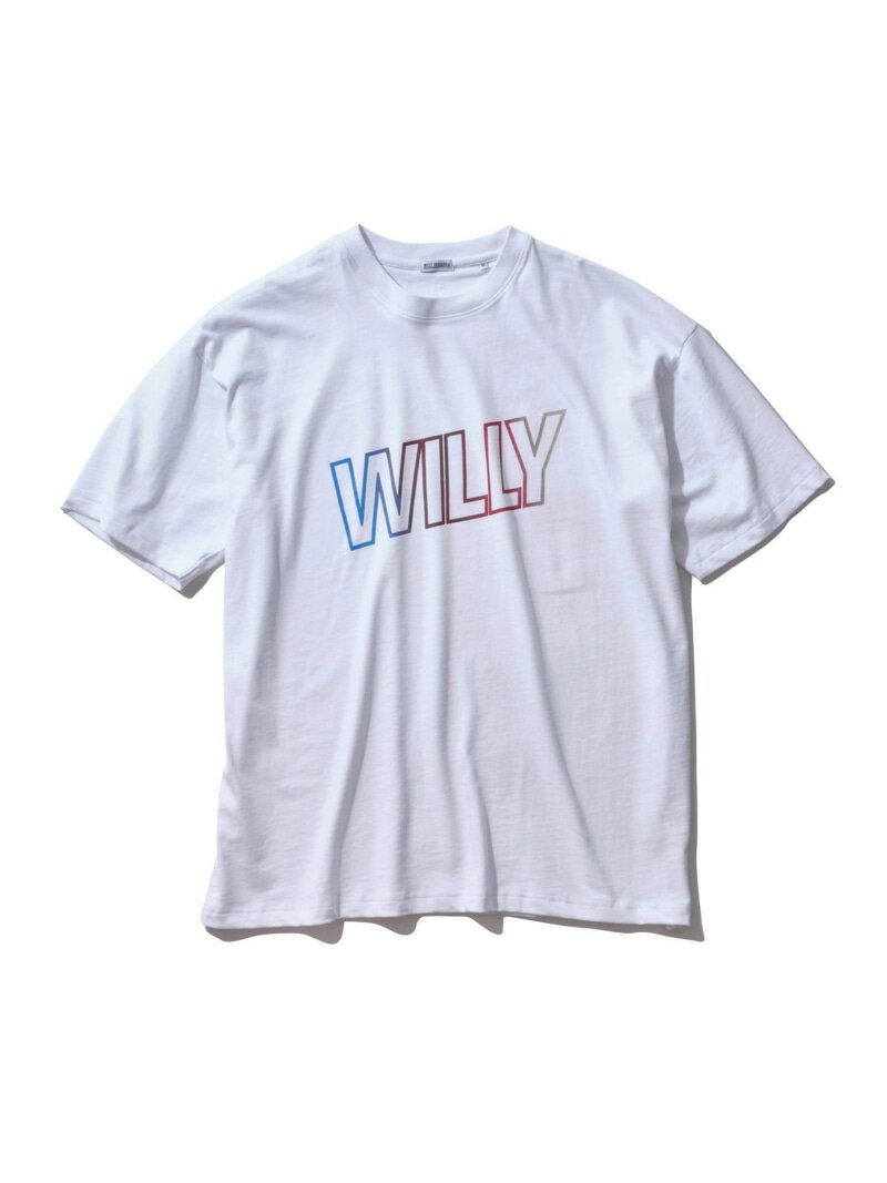 Rakuten Fashion Men㤨֡SALE30%OFFWILLY CHAVARRIA WILLY GRADIENT LOGO ꡼Хꥢ ȥåץ åȥT ۥ磻ȡRBA_E̵ۡۡפβǤʤ22,330ߤˤʤޤ