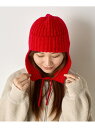 BIRTHDAY BAR 【CONTROL FREAK】バラクラバニットキャップ バースデイバー 帽子 その他の帽子 レッド【先行予約】*【送料無料】