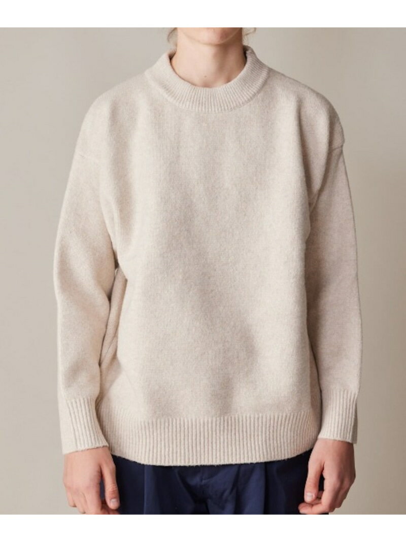 R. R./(M)600G Heavy Weight Base Knit レアセル トップス ニット ベージュ【送料無料】