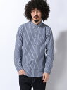 LACOSTE (M)ストライプビズポロ (長袖) ラコステ シャツ/ブラウス【送料無料】